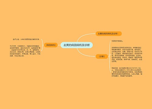 走黄的病因病机及诊断