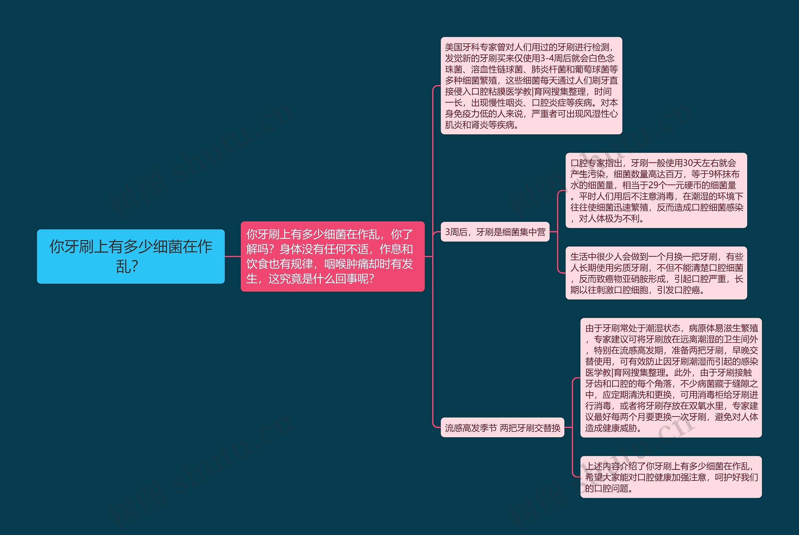 你牙刷上有多少细菌在作乱？