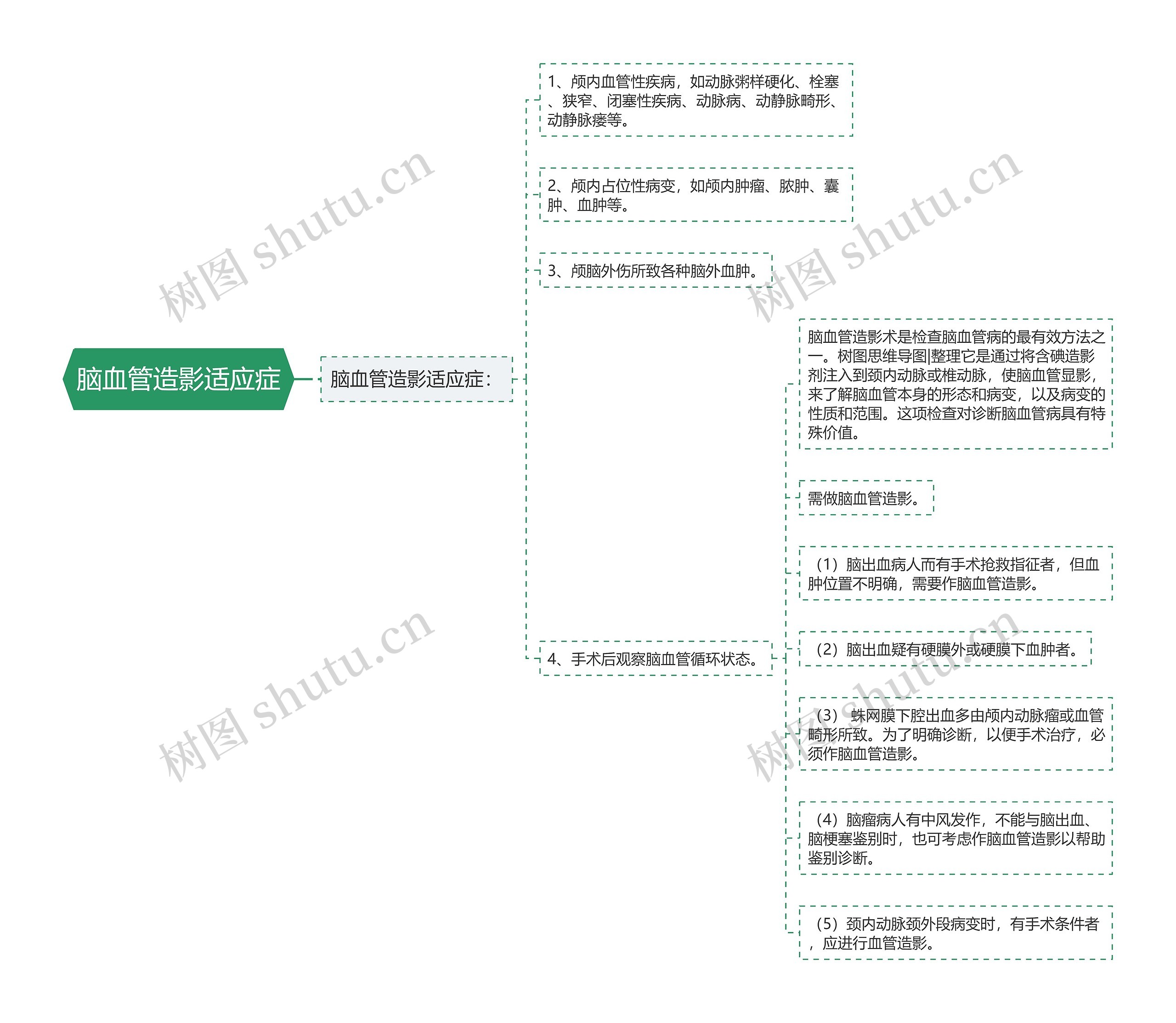 脑血管造影适应症 脑血管造影适应症