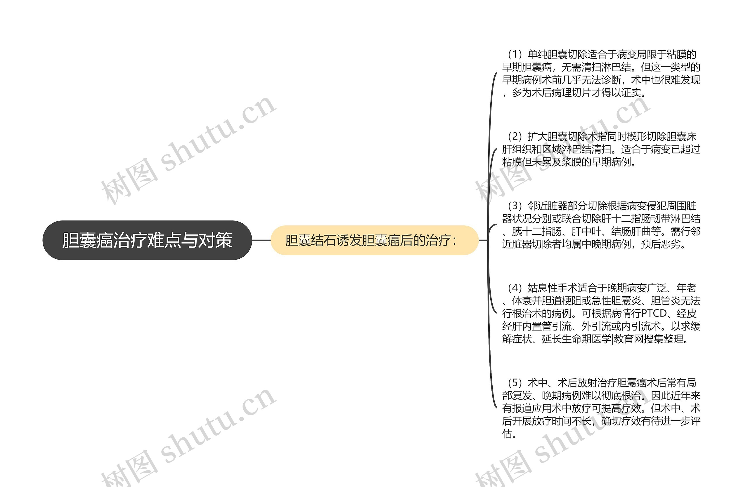胆囊癌治疗难点与对策 胆囊癌治疗难点与对策