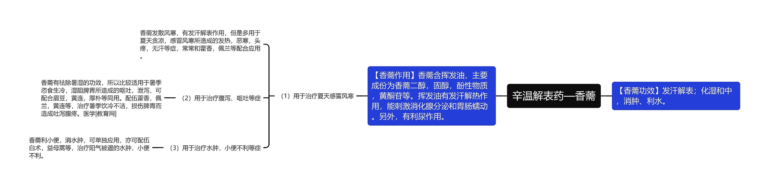 辛温解表药—香薷 辛温解表药—香薷