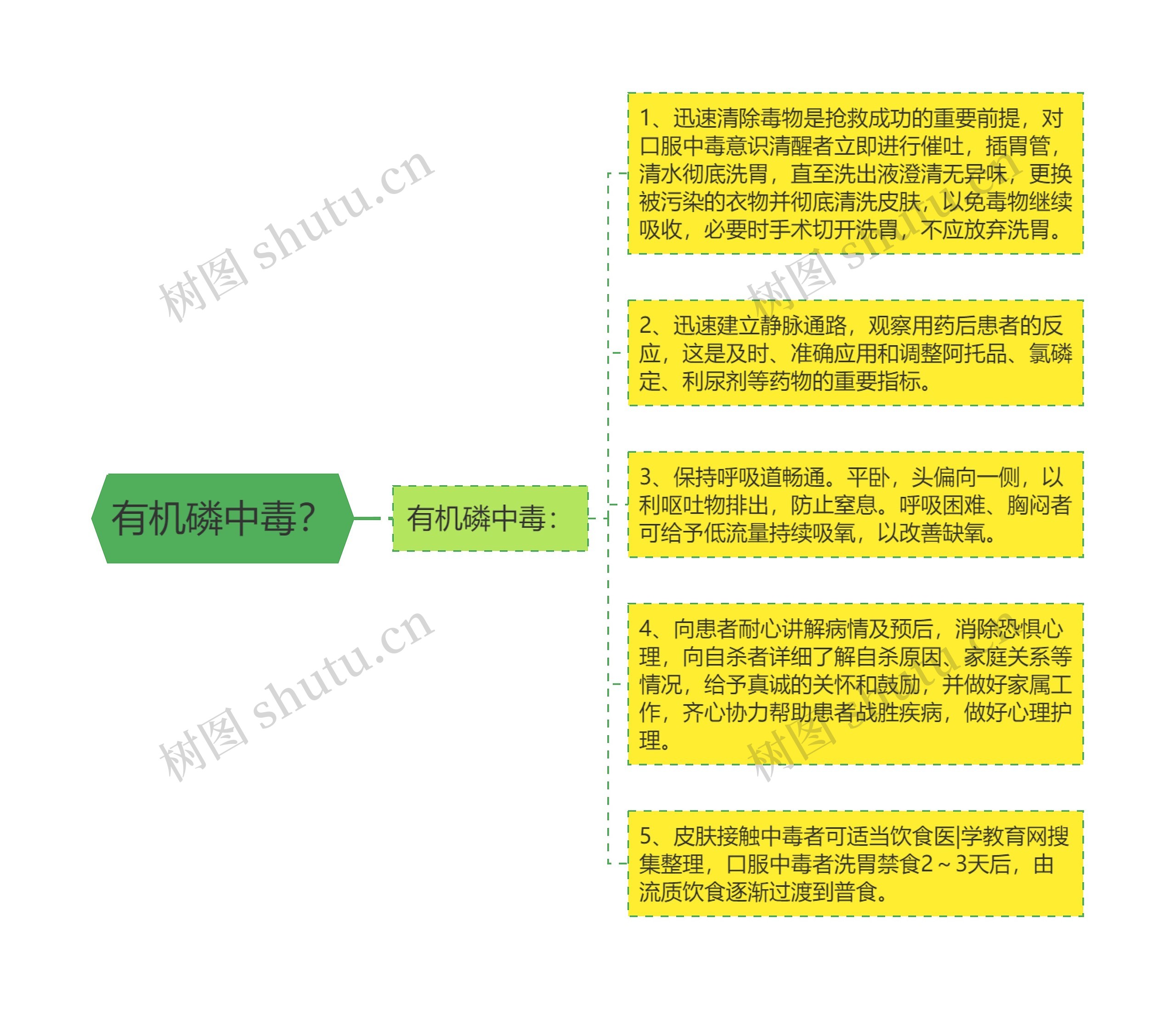 有机磷中毒？思维导图