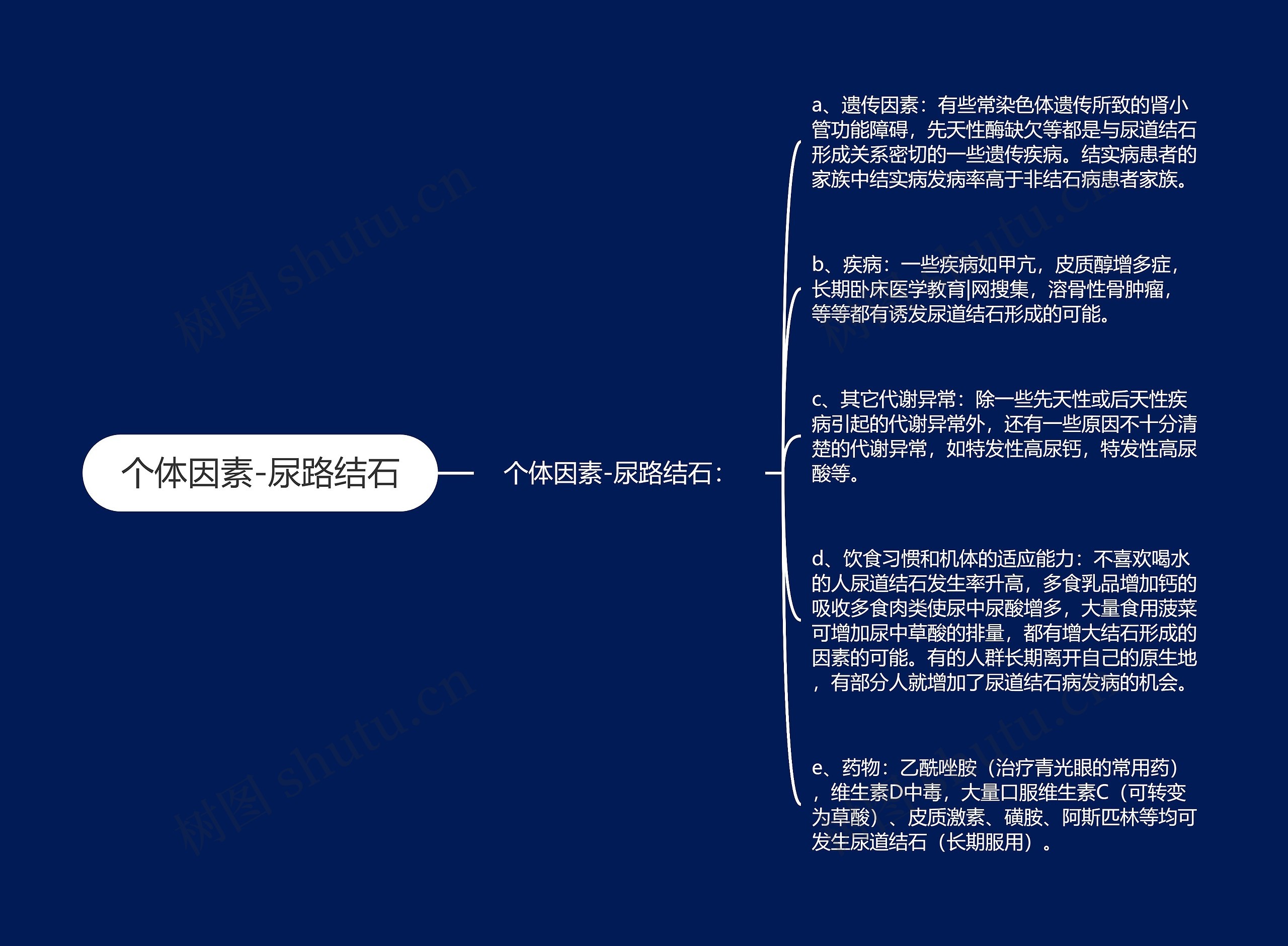 个体因素-尿路结石