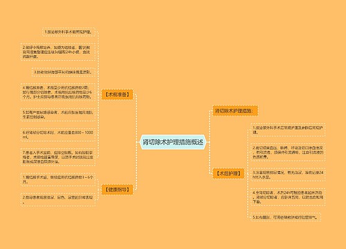 肾切除术护理措施概述