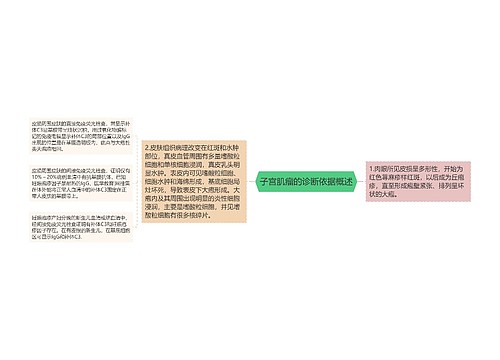 子宫肌瘤的诊断依据概述