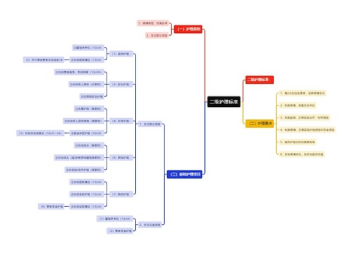 二级护理标准