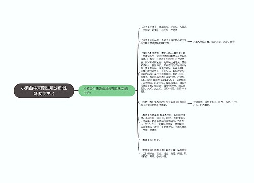 小紫金牛来源|生境分布|性味|功能主治