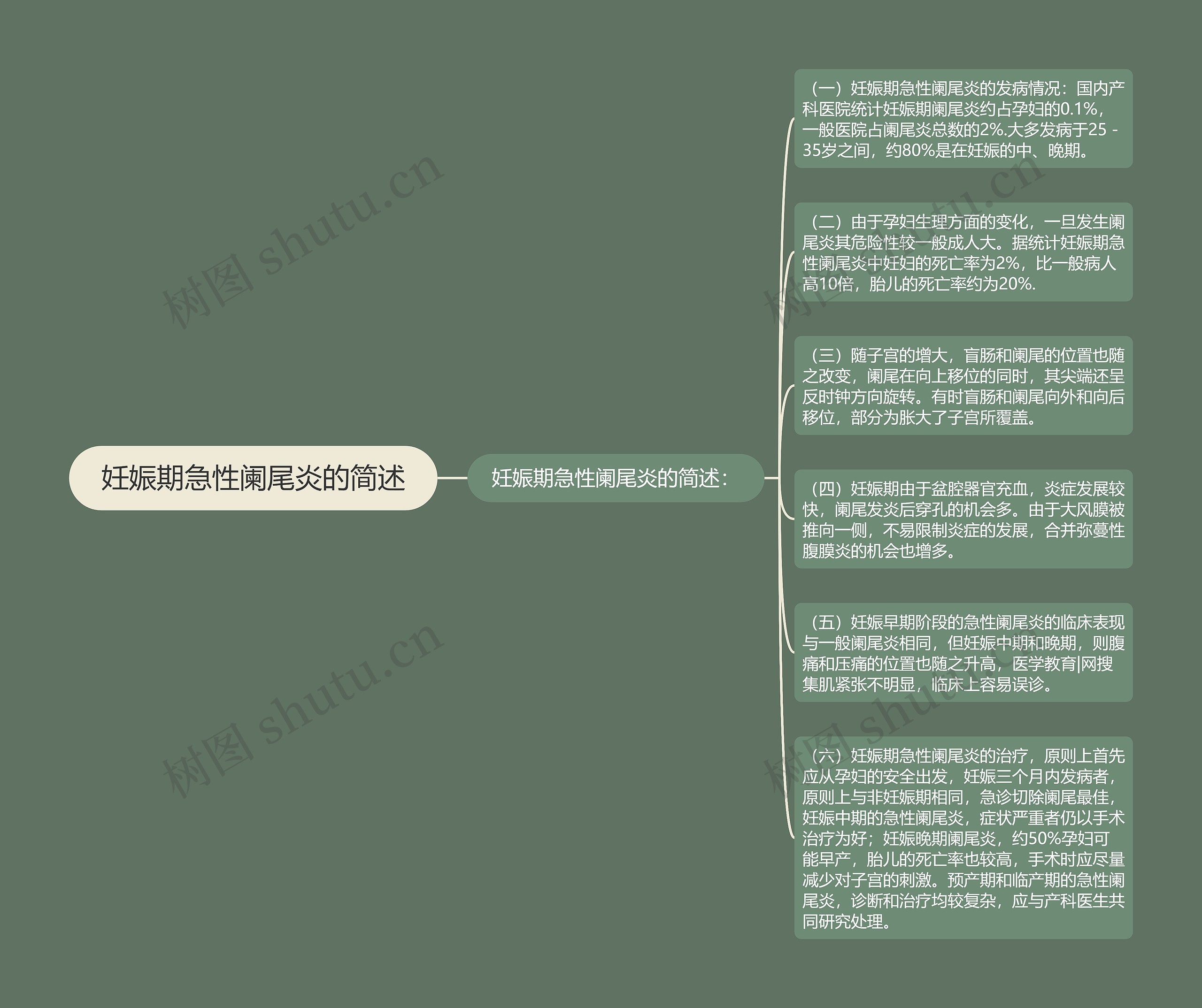 妊娠期急性阑尾炎的简述