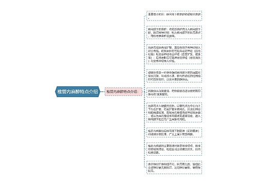 椎管内麻醉特点介绍