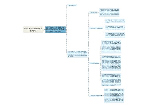 临床工作中的护理教育与整体护理