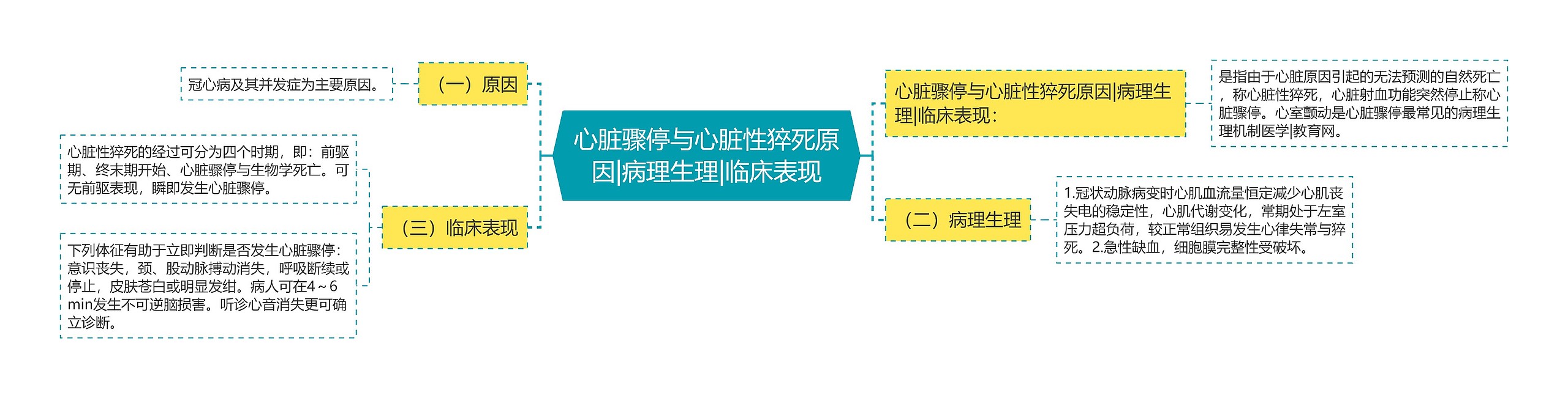 心脏骤停与心脏性猝死原因|病理生理|临床表现