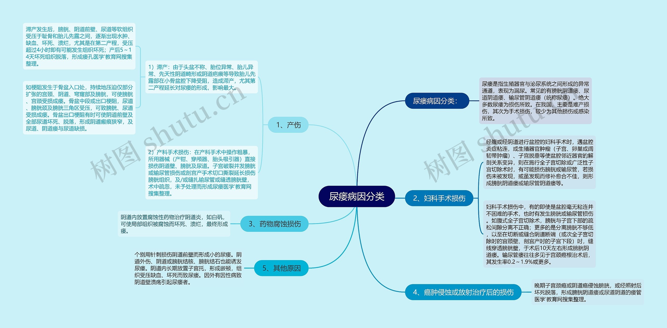 尿瘘病因分类