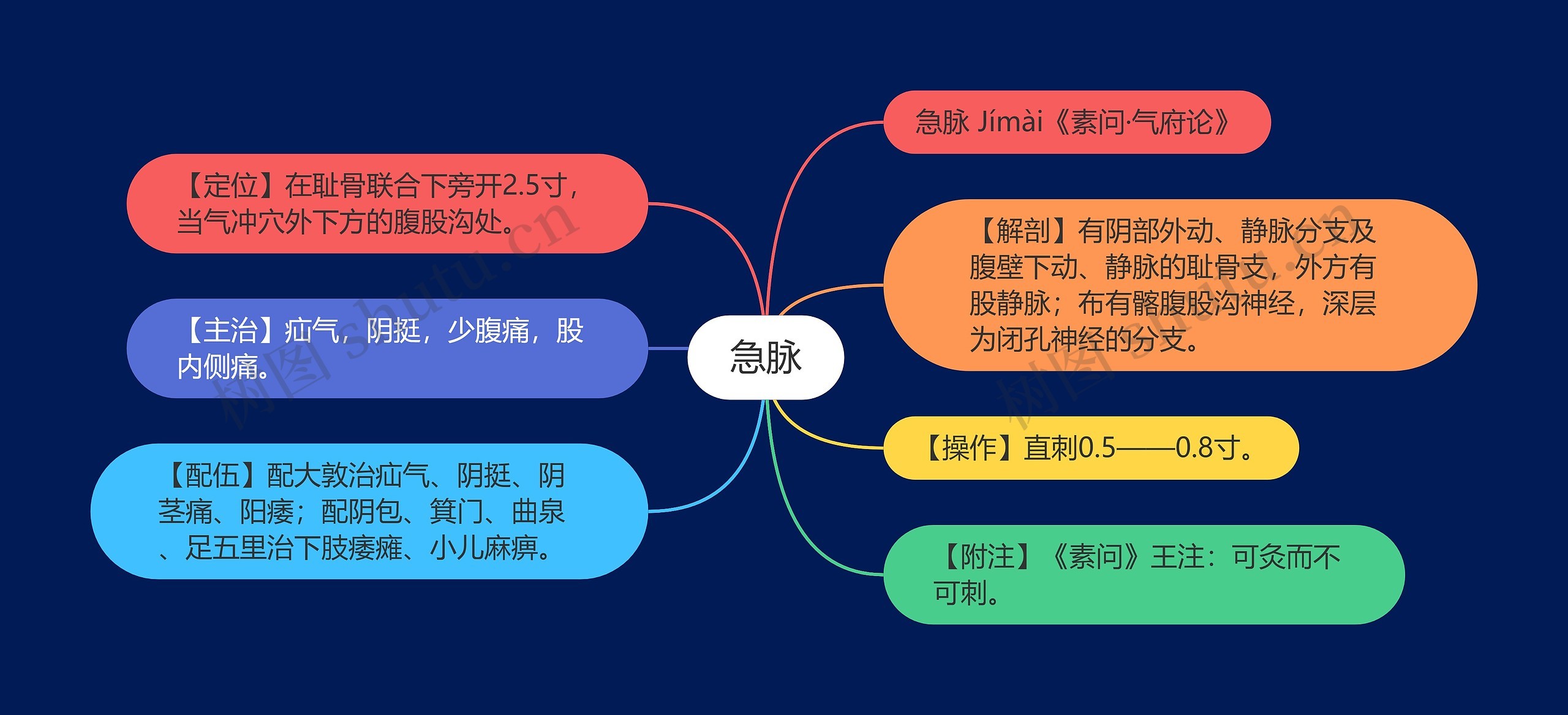 急脉思维导图