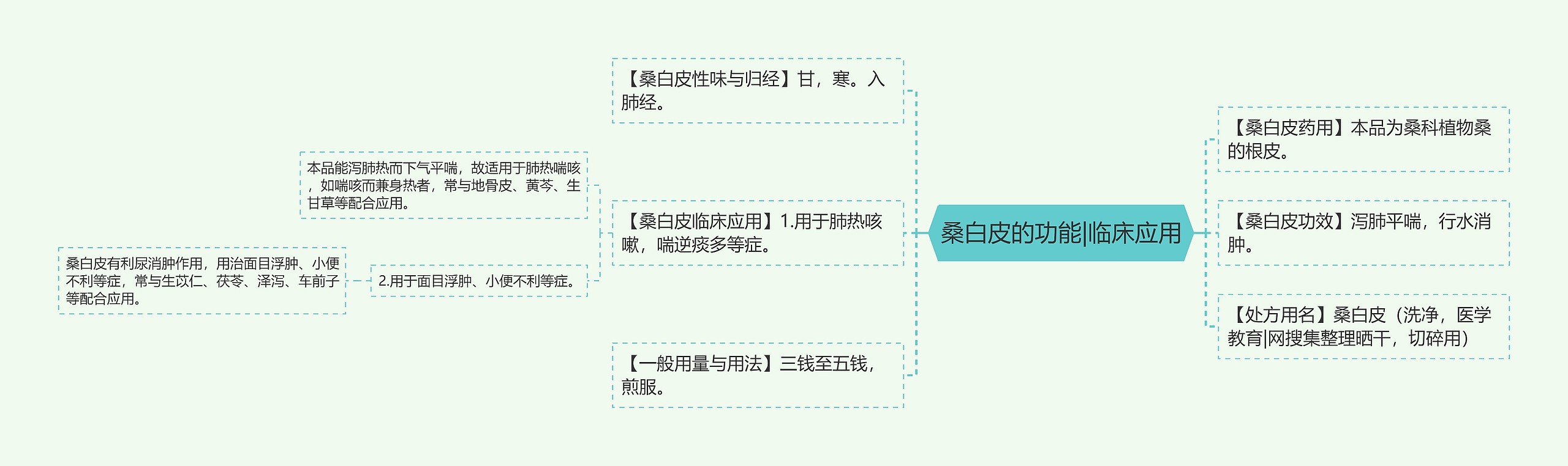 桑白皮的功能|临床应用