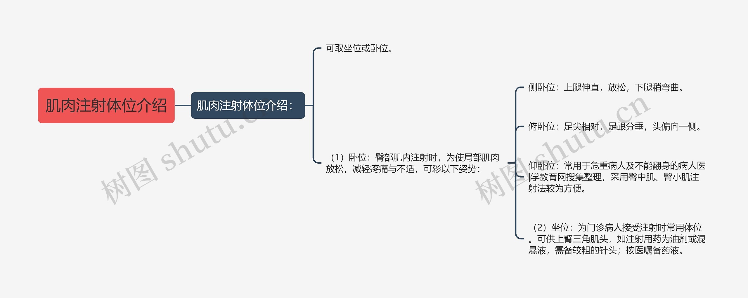 肌肉注射体位介绍 肌肉注射体位介绍