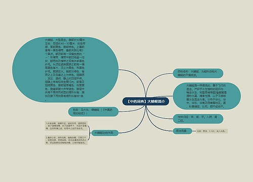【中药词典】大蜻蜓简介