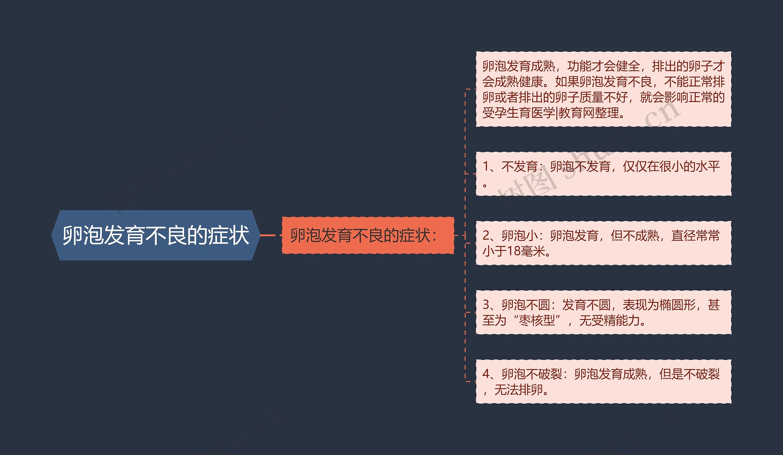 卵泡发育不良的症状 卵泡发育不良的症状