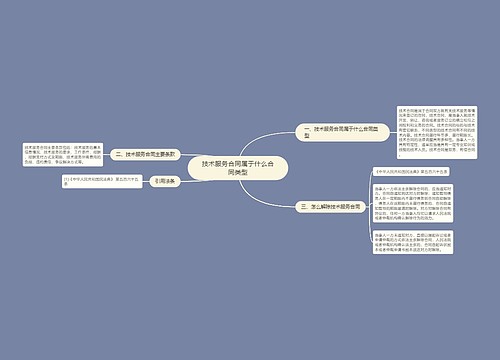 技术服务合同属于什么合同类型