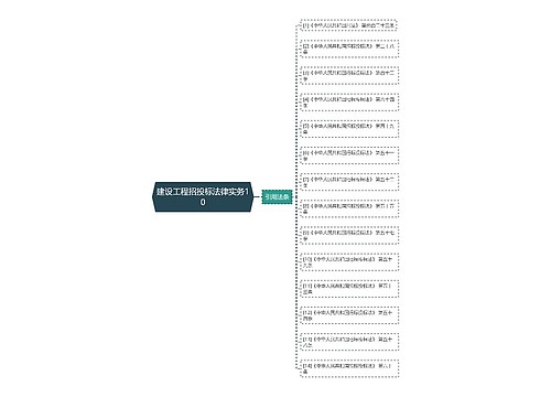 建设工程招投标法律实务10