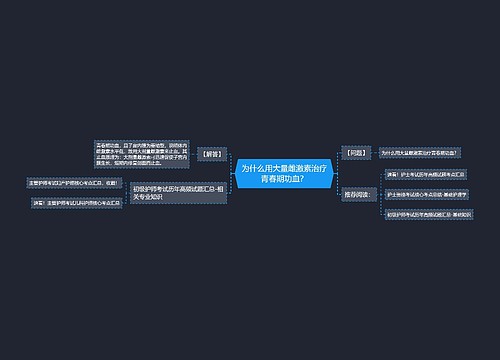 为什么用大量雌激素治疗青春期功血？