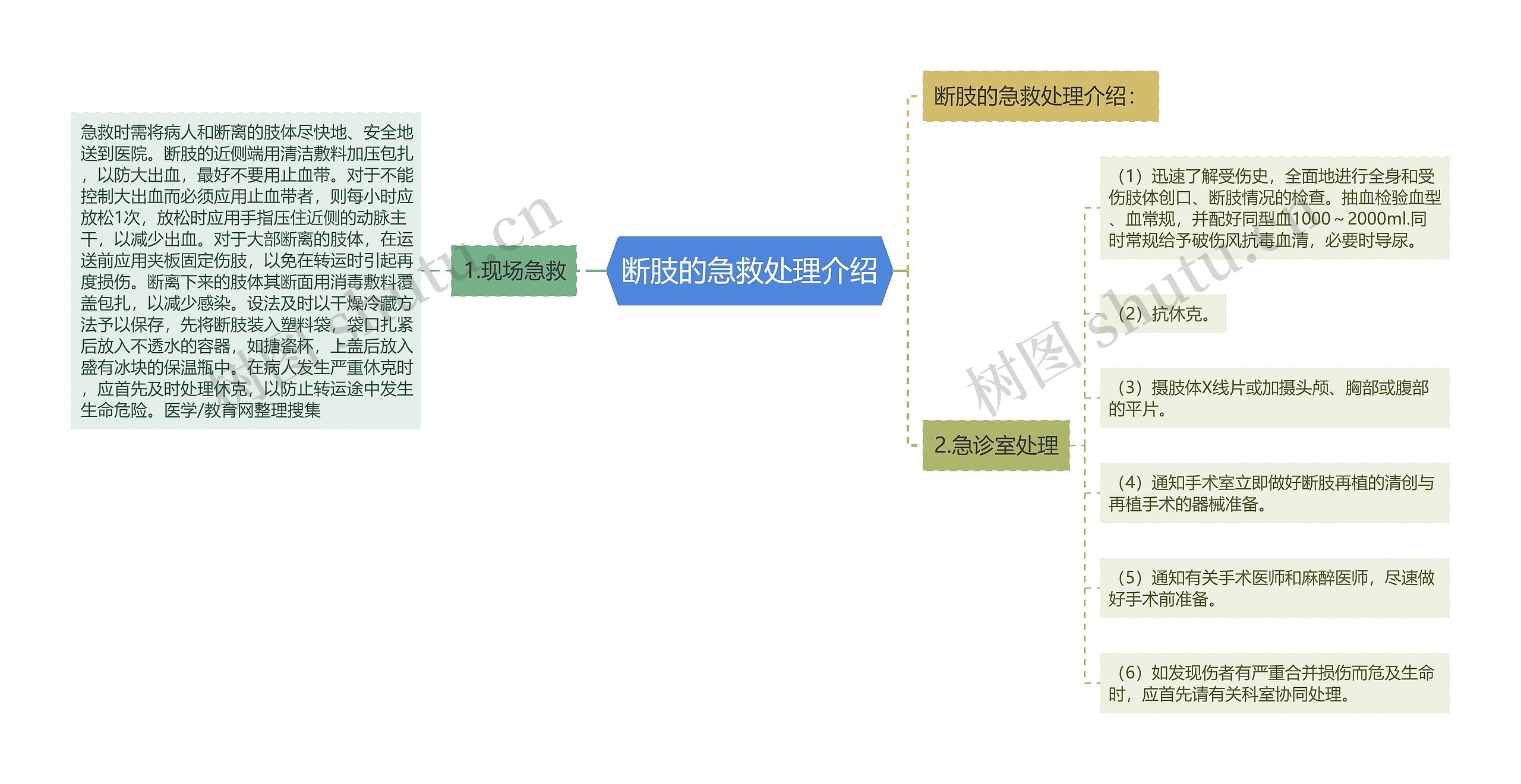 断肢的急救处理介绍