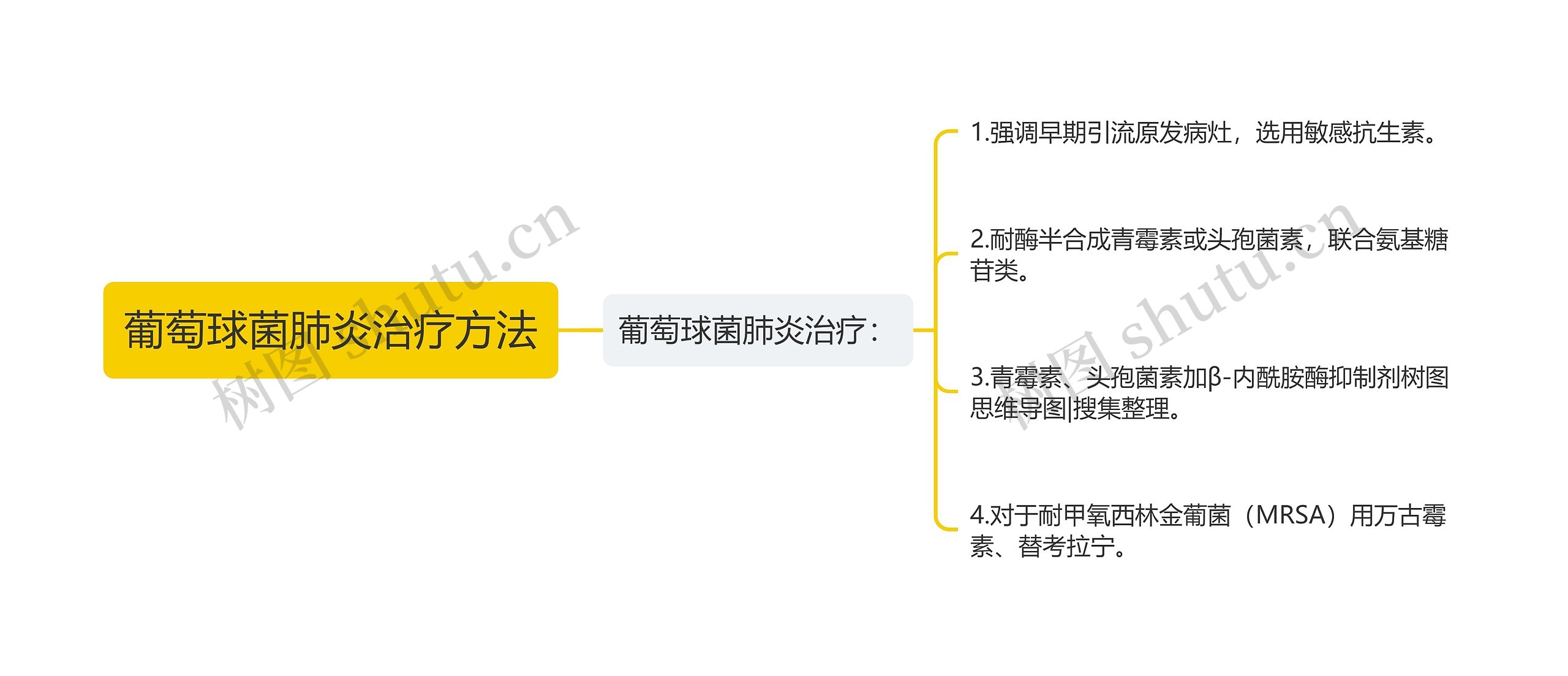 葡萄球菌肺炎治疗方法