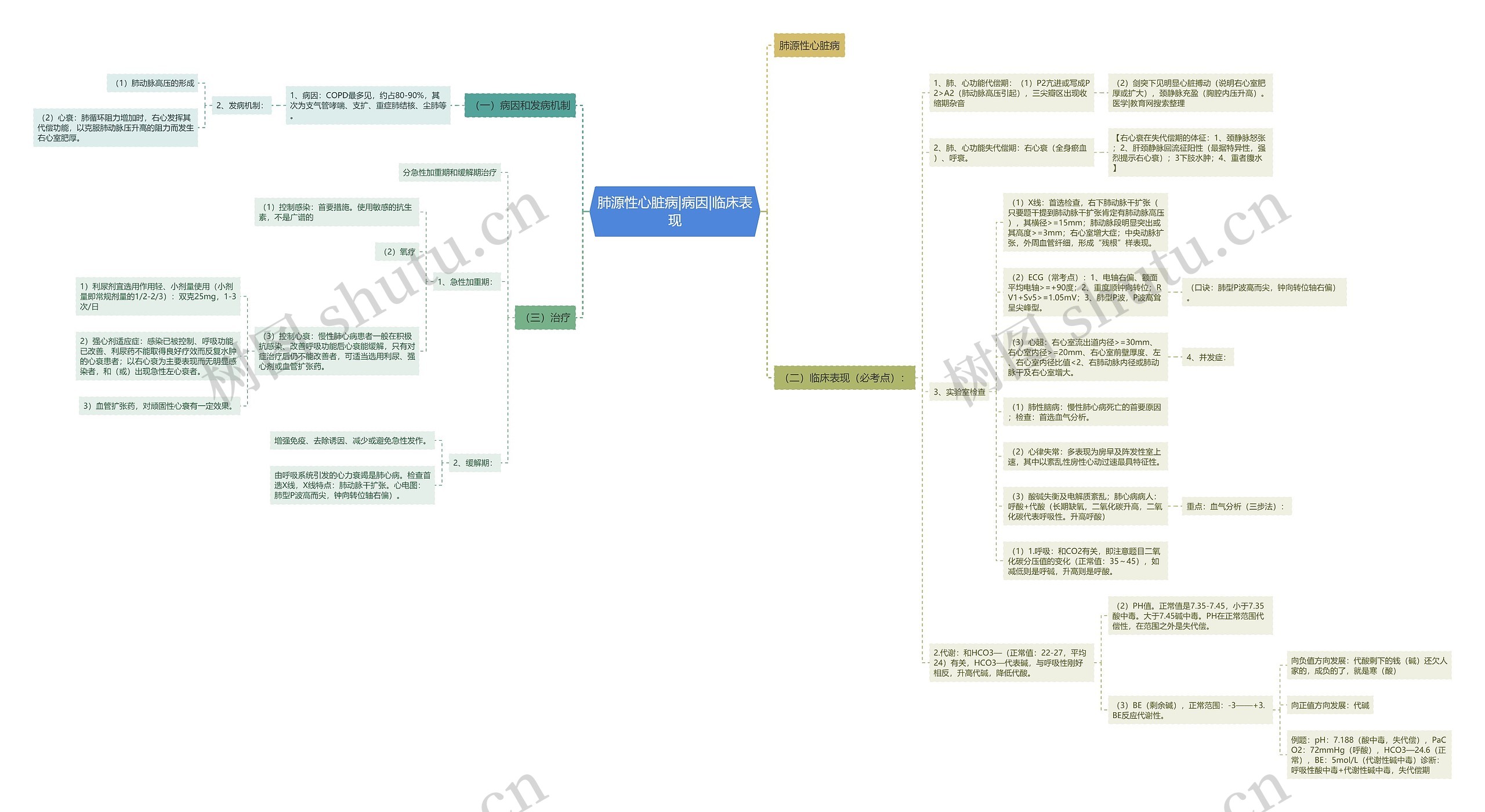 肺源性心脏病|病因|临床表现 肺源性心脏病|病因|临床表现