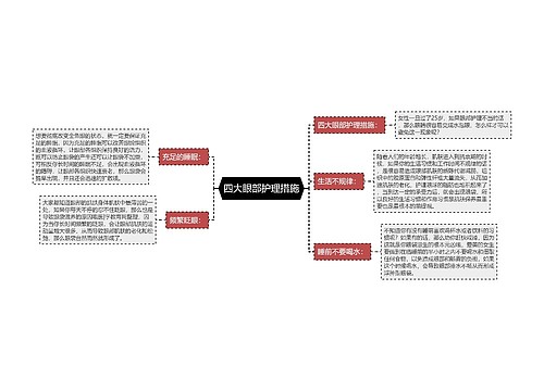 四大眼部护理措施