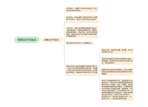 根管治疗术缺点