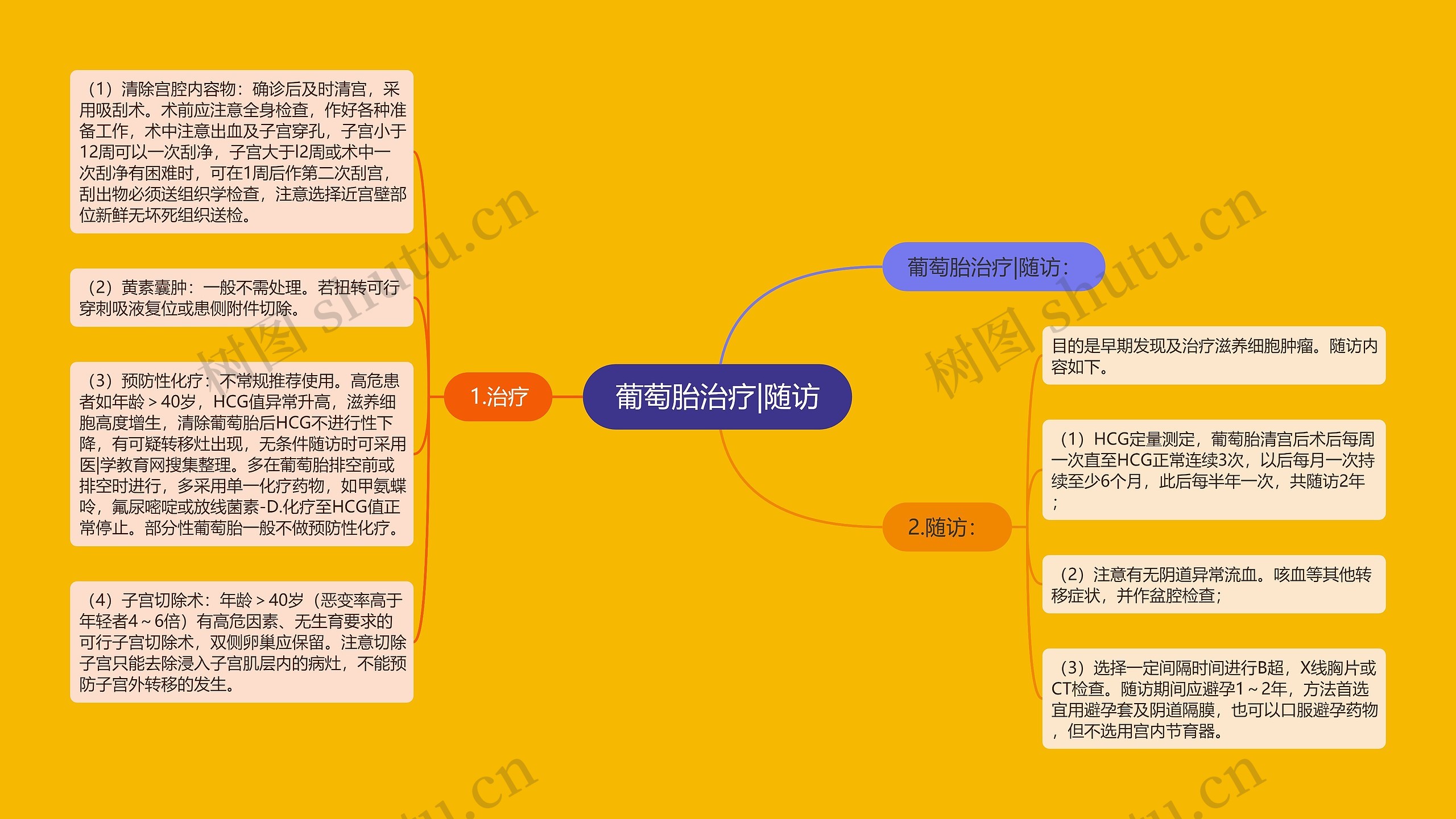 葡萄胎治疗|随访 葡萄胎治疗|随访
