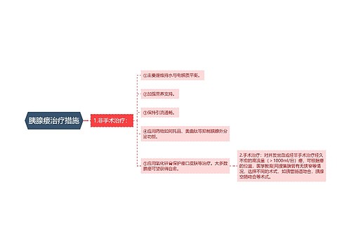 胰腺瘘治疗措施