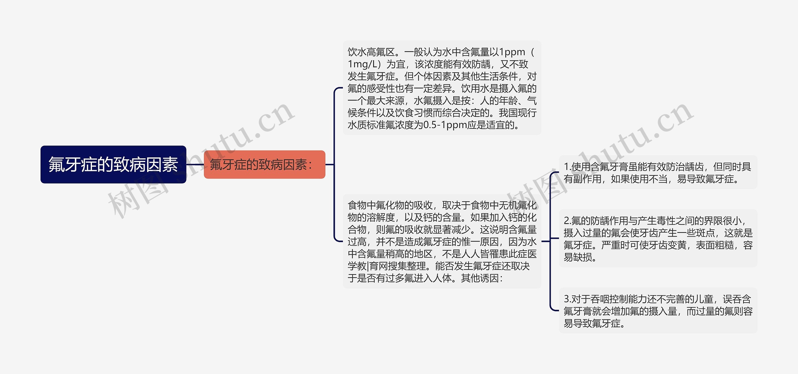 氟牙症的致病因素