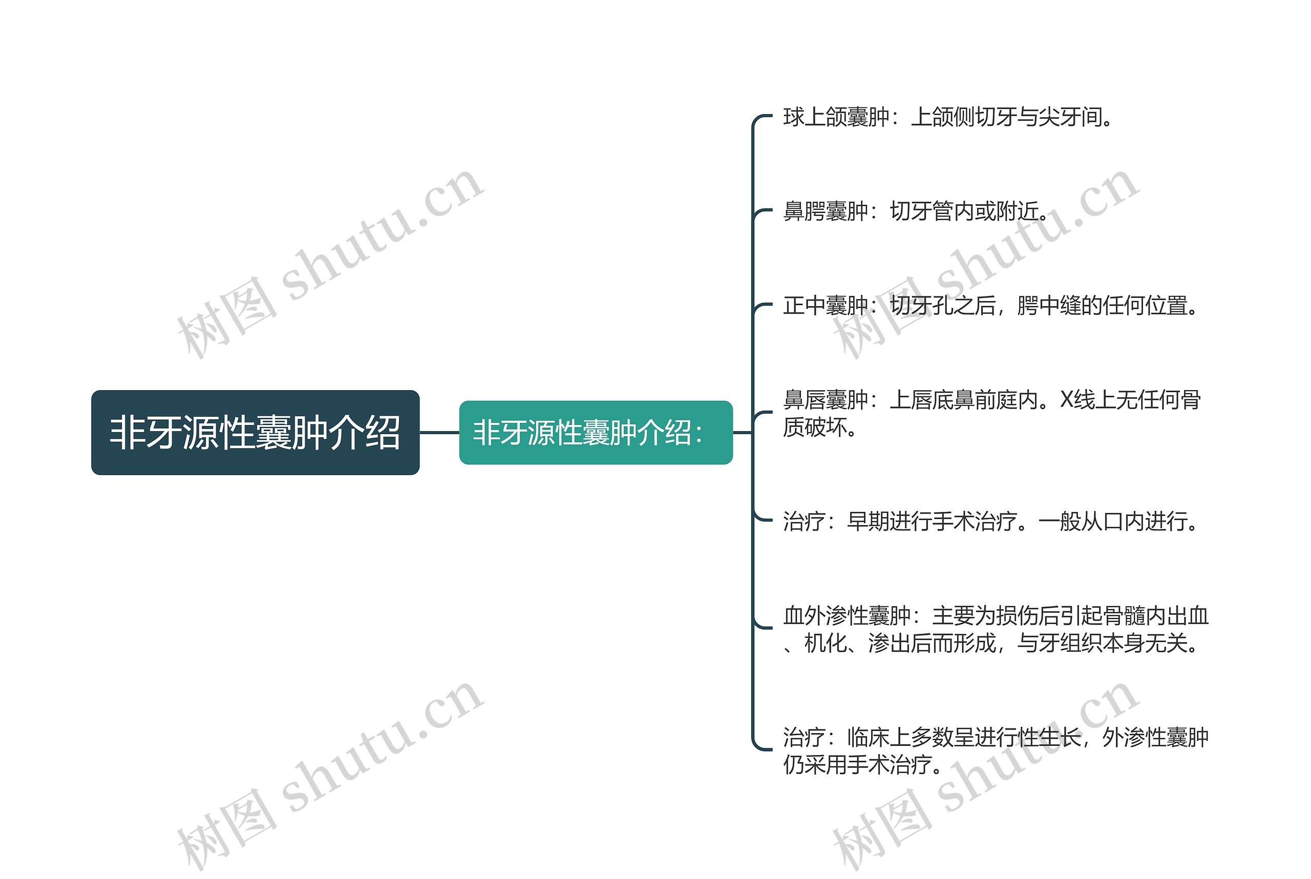非牙源性囊肿介绍 非牙源性囊肿介绍