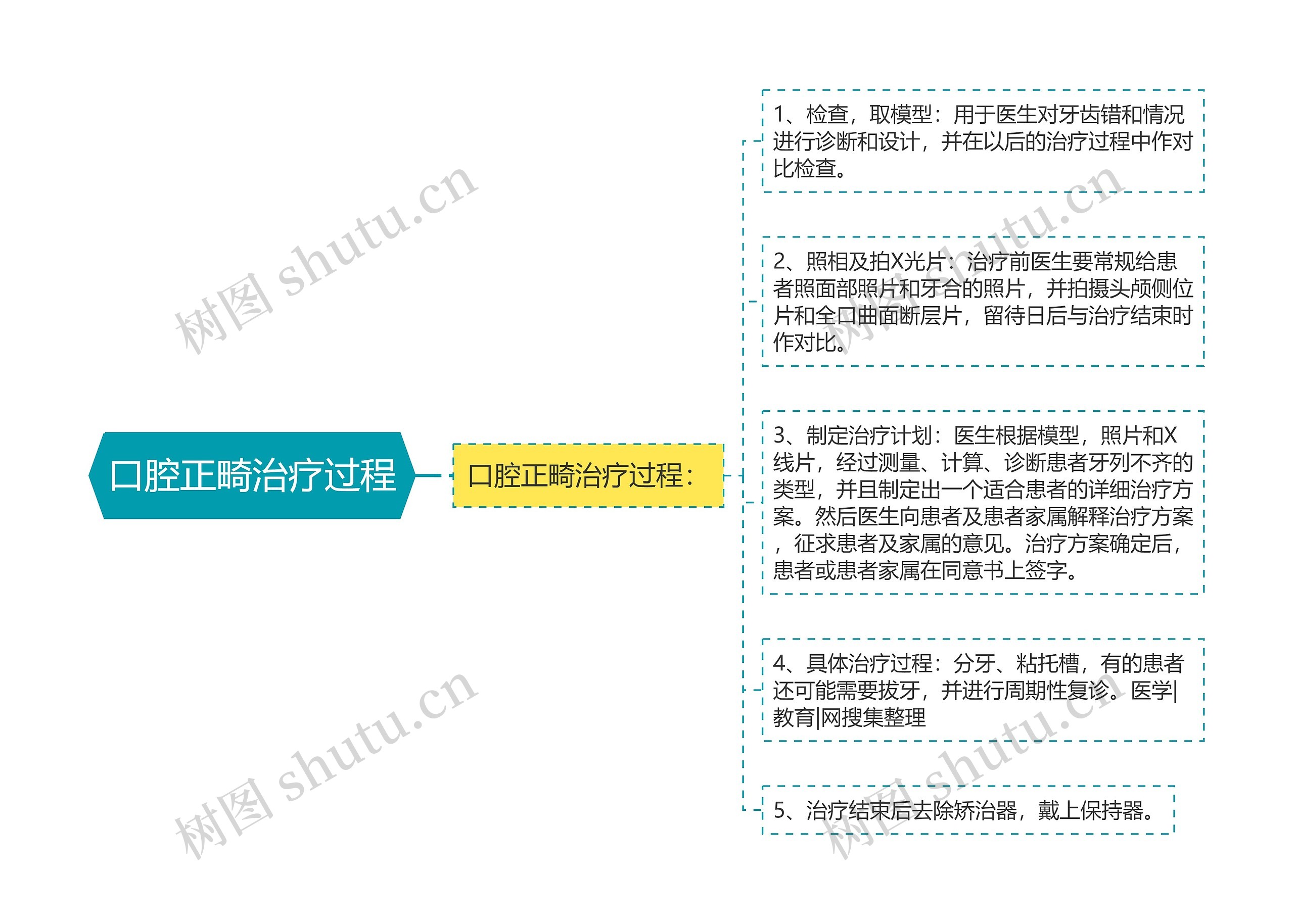 口腔正畸治疗过程