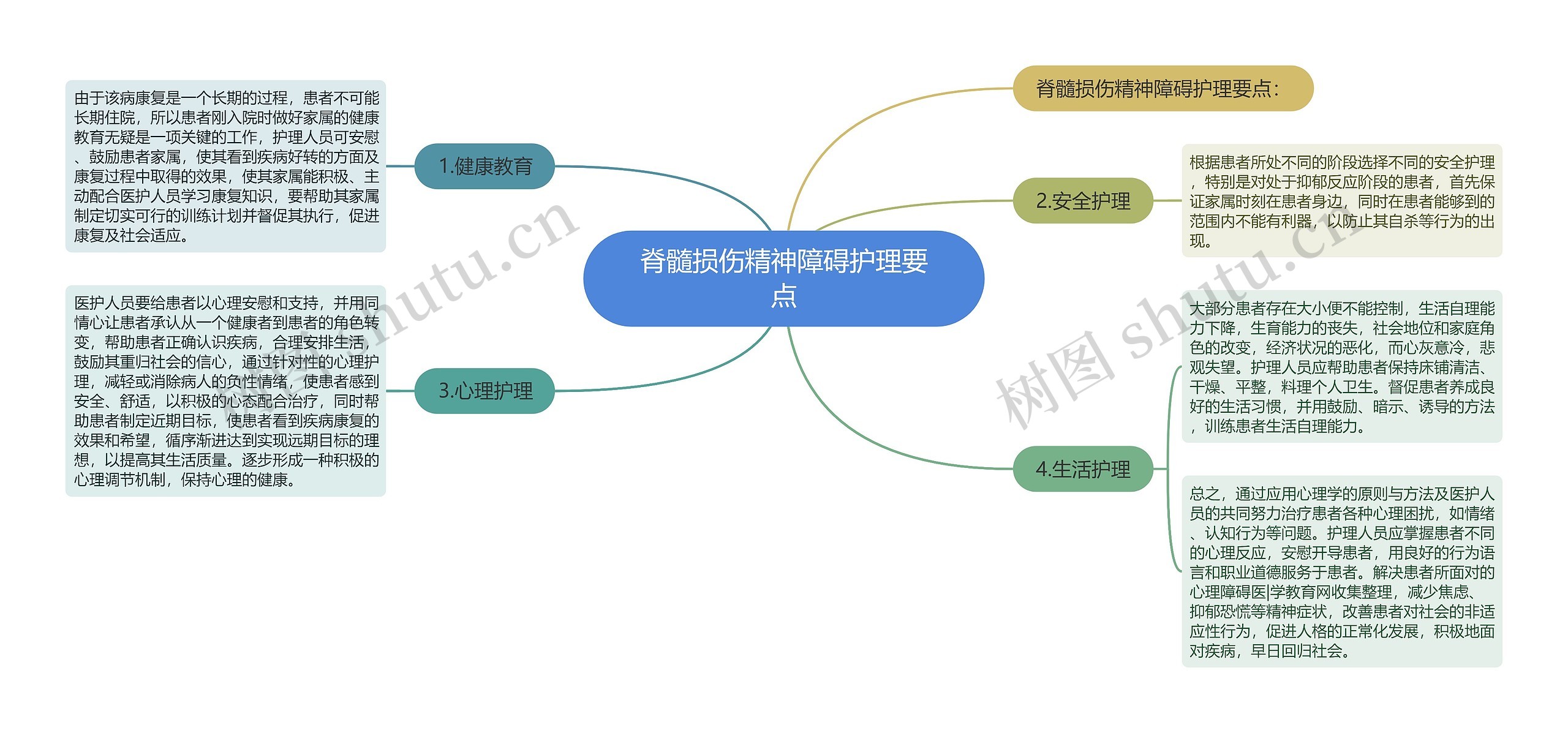 脊髓损伤精神障碍护理要点