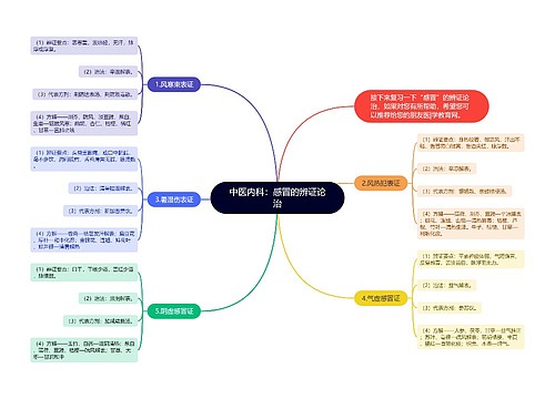 中医内科：感冒的辨证论治