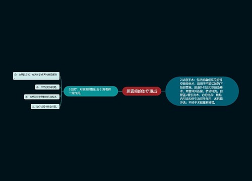 胆囊癌的治疗重点