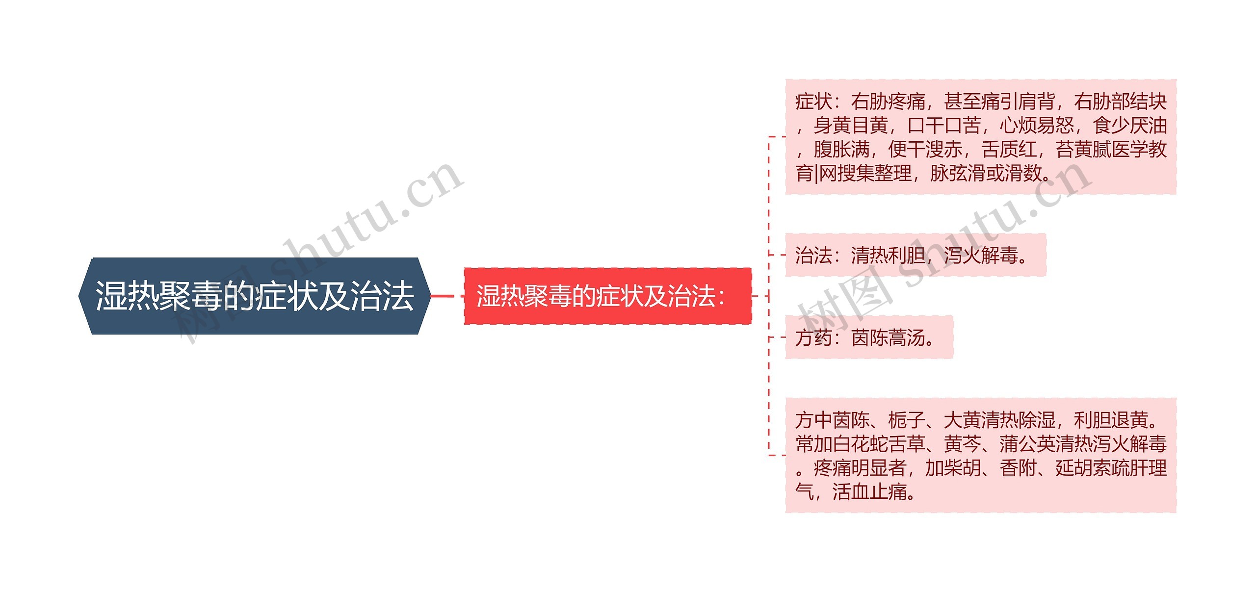 湿热聚毒的症状及治法 湿热聚毒的症状及治法