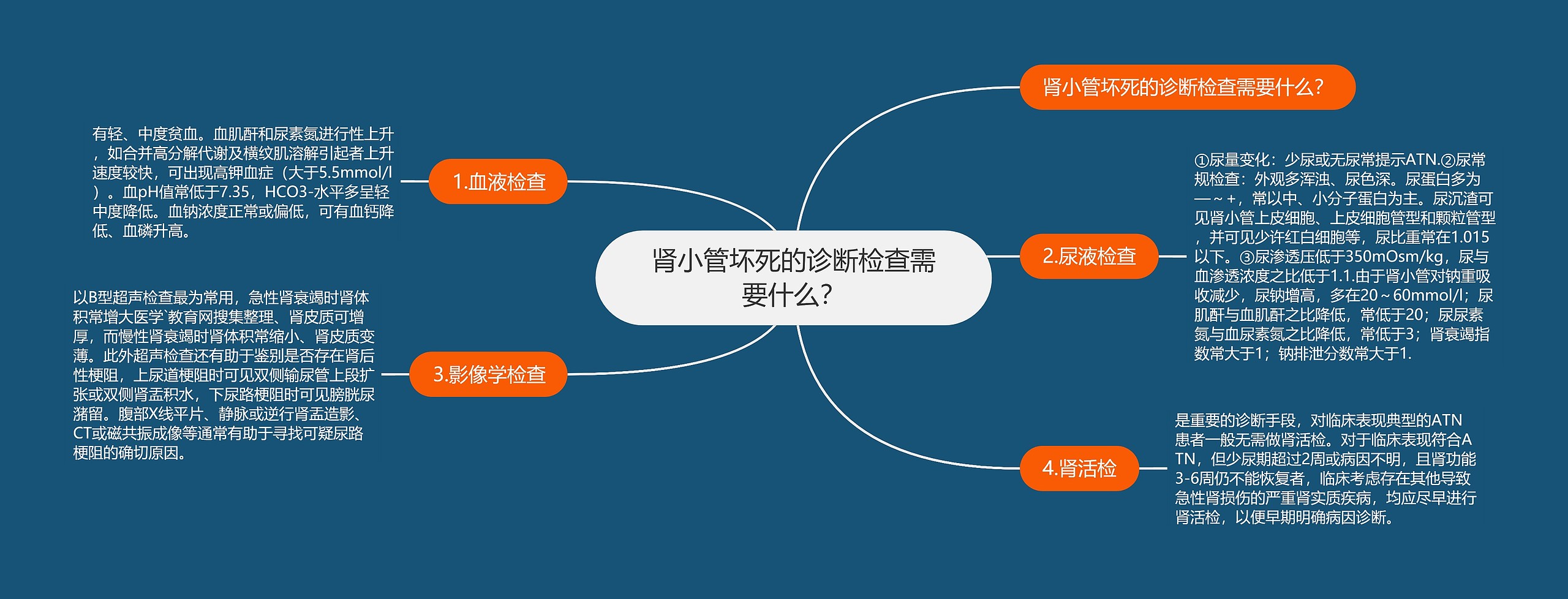肾小管坏死的诊断检查需要什么? 肾小管坏死的诊断检查需要什么?