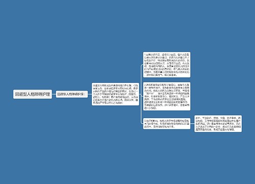 回避型人格障碍护理