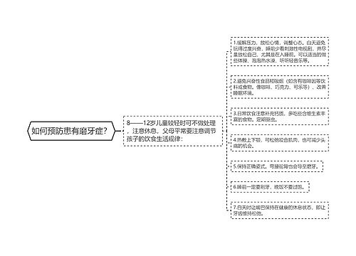 如何预防患有磨牙症？