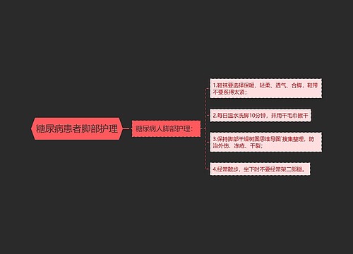 糖尿病患者脚部护理