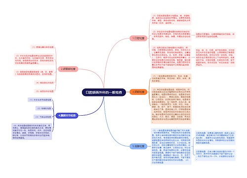 口腔颌面外科的一般检查