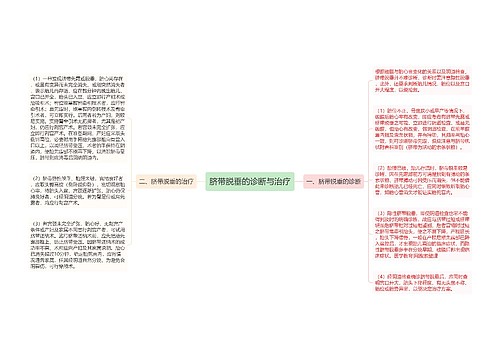 脐带脱垂的诊断与治疗