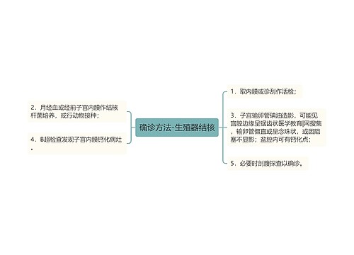 确诊方法-生殖器结核