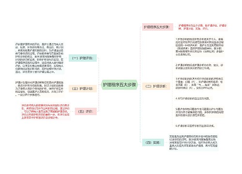 护理程序五大步骤