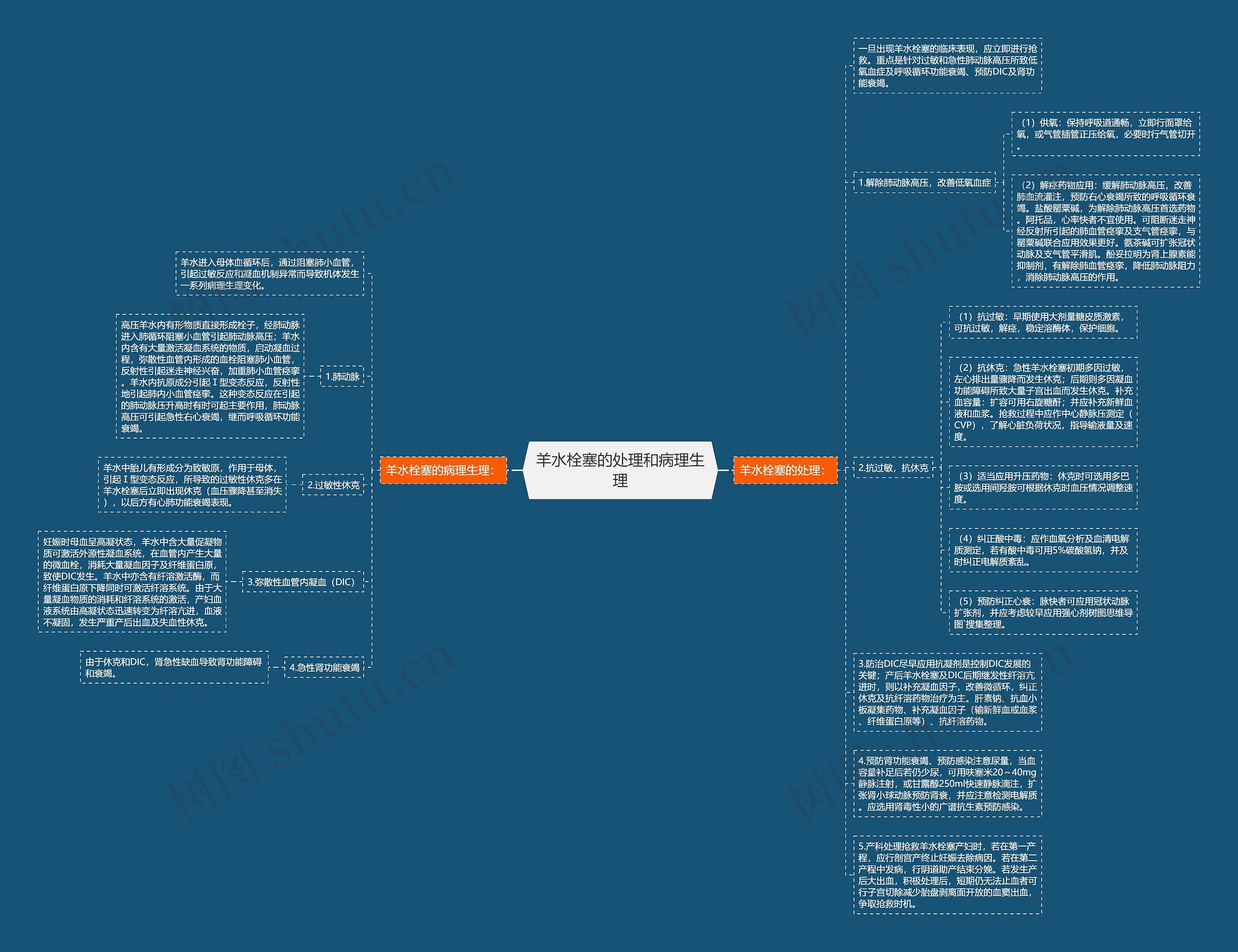 羊水栓塞的处理和病理生理 羊水栓塞的处理和病理生理