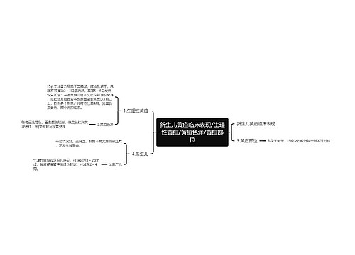 新生儿黄疸临床表现/生理性黄疸/黄疸色泽/黄疸部位