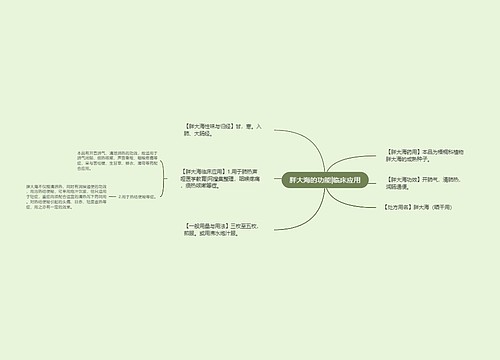 胖大海的功能|临床应用