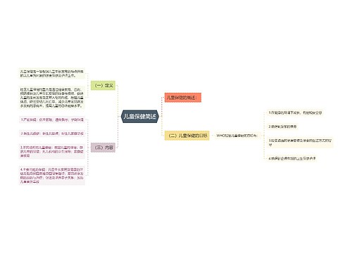儿童保健简述